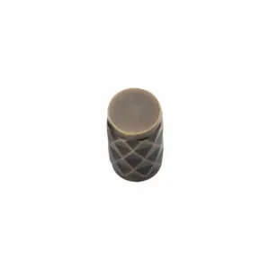 Prisma Brass Small Cylinder Knob