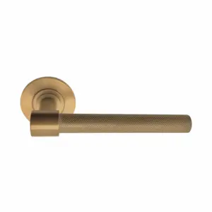 Flip Knurled Lever Handle