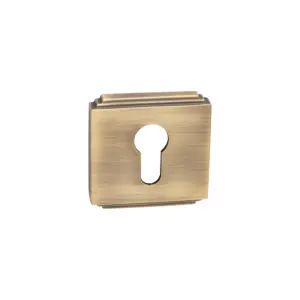 Brass Square Escutcheon