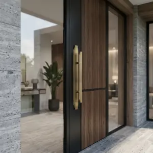 Ascend Brass Door Pull Handle