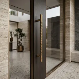 Prisma Brass Pull Handle