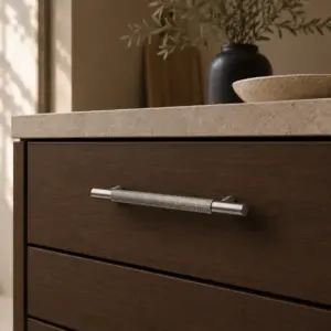 Motif Knurled Cabinet Handle
