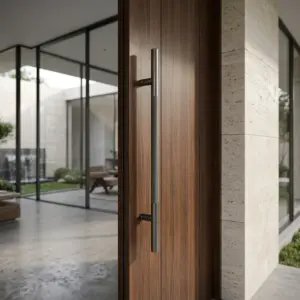 Motif Knurled Pull Handles