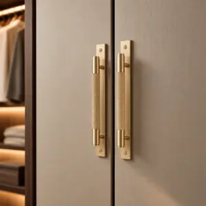 Matrix Cabinet Handle on Plate